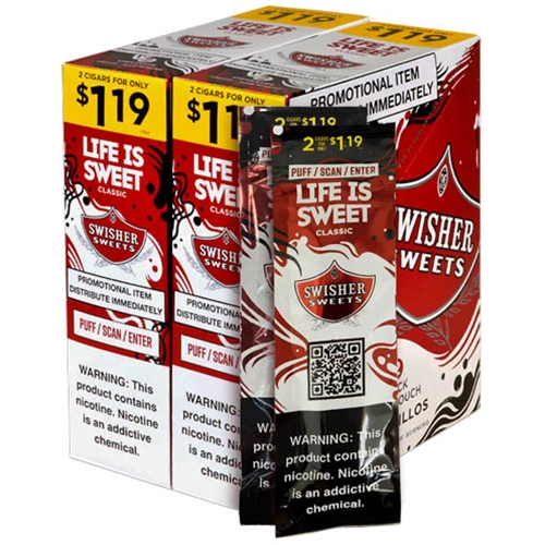 Swisher Sweets Cigarillos Regular | SmokersDiscounts.com