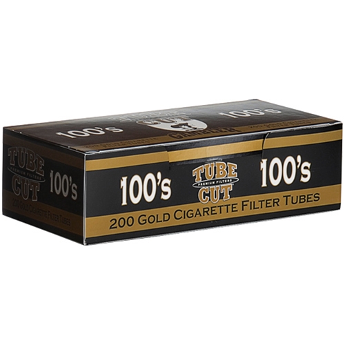 Gambler Filter Tubes King Size Gold (Light) 5 Cartons of 200