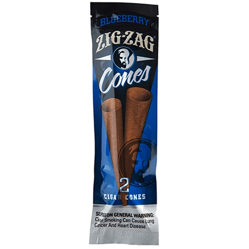 Zig-Zag Cigar Cones  Pre-Rolled Cone Blunts, 2-Pack