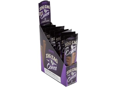 Zig-Zag Cigar Cones Grape | SmokersDiscounts.com