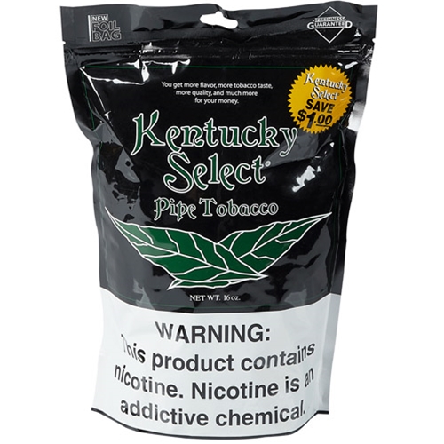 Kentucky Select Pipe Tobacco Green (Menthol) | SmokersDiscounts.com