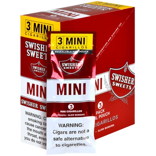 Swisher Sweets Mini Cigarillos Regular | SmokersDiscounts.com