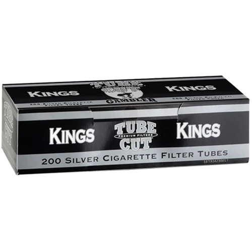 Buy Gambler Tube Cut Cigarette Filter Tubes- 5 Cartons of 200