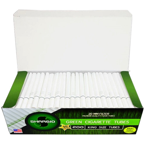 Buy Shargio Cigarette Filter Tubes 1000 Tubes – Green Caviar Club