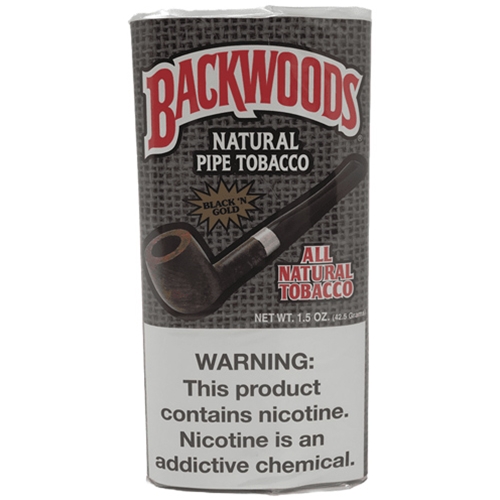 Backwoods Pipe Tobacco Black 'N Gold | SmokersDiscounts.com