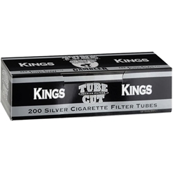 Gambler TubeCut Cigarette Filter Tubes, Gold, Kings