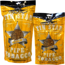 Tin Star Pipe Tobacco Gold (Light)