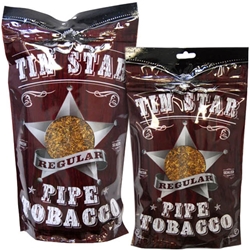 Tin Star Pipe Tobacco Regular (Full Flavor)