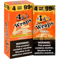 Good Times 4K’s Wraps Cigarillo Size Mango