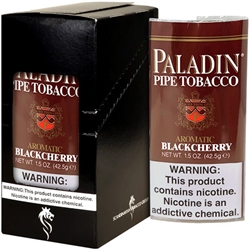 Paladin Pipe Tobacco Black Cherry Box of Five Pouches