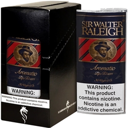 Sir Walter Raleigh Pipe Tobacco Aromatic Box of Five Pouches