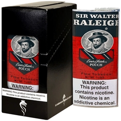 Sir Walter Raleigh Pipe Tobacco Regular Box of Five Pouches