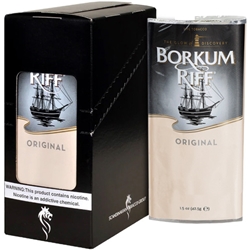 Borkum Riff Pipe Tobacco Original Box of Five Pouches