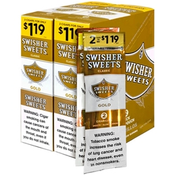 Swisher Sweets Cigarillos Gold