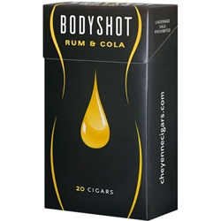 Bodyshot Filtered Cigars Rum & Cola