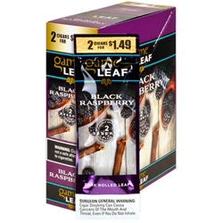 Garcia y Vega Game Leaf Cigarillos Black Raspberry 15ct