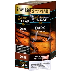 Garcia y Vega Game Leaf Cigarillos Dark 15ct