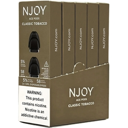 NJOY ACE 2-Pod Disposable Packs Classic Tobacco 5.0%