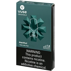 VUSE Alto 2-Pod Replacement Packs Menthol 1.8%