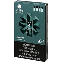 VUSE Alto 4-Pod Replacement Packs Menthol 2.4%