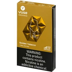 VUSE Alto 2-Pod Replacement Packs Golden Tobacco 5.0%