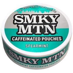 Smokey Mountain Caffeinated Pouches Spearmint