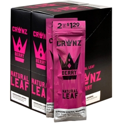 CRWNZ Natural Leaf Cigarillos Berry