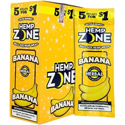 Hemp Zone Hemp Wraps Banana