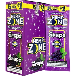 Hemp Zone Hemp Wraps Grape